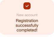 successful registration window