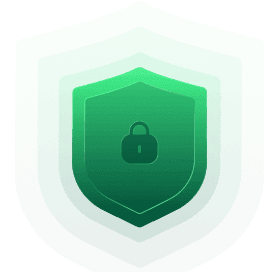 shield icon representing a secure corporate account