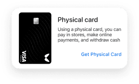Physical card