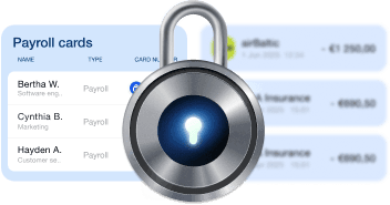 Interface for payroll security