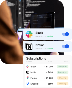 The manager effectively manages all SaaS subscriptions